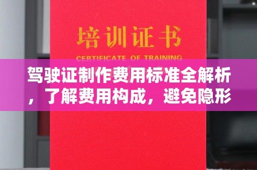 裕安驾驶证制作费用标准全解析，了解费用构成，避免隐形消费